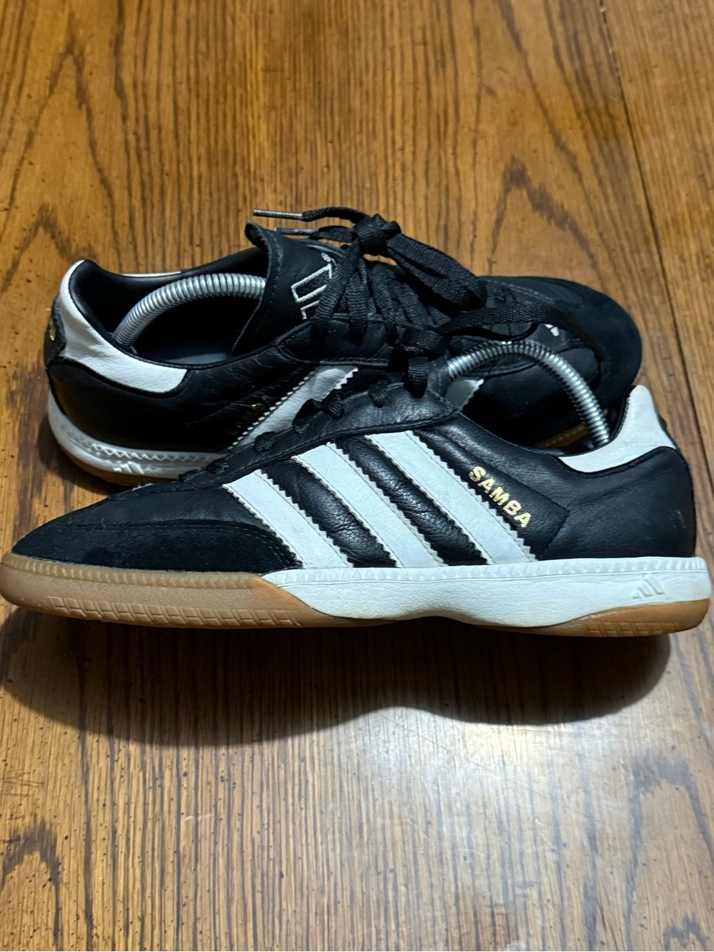 Men’s adidas Samba Indoor Sneakers - Black White Gum